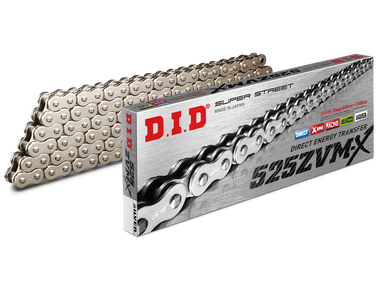 DID Super Street X-Ring ZVMX Sportbike Motorcycle Chain (525ZVMX