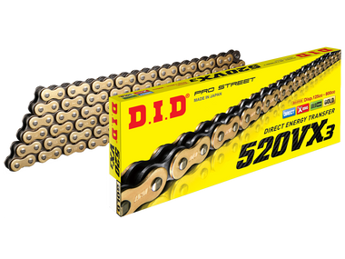 DID Super Street X-Ring ZVMX Sportbike Motorcycle Chain (525ZVMX