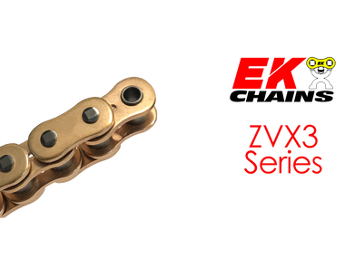 EK Extreme Sportbike ZVX3 Motorcycle Chain (520ZVX3): MOTO-D Racing