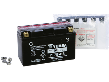 Yuasa YTX9-BS Motorcycle Battery (135 CA) | Lead Acid: MOTO-D Racing