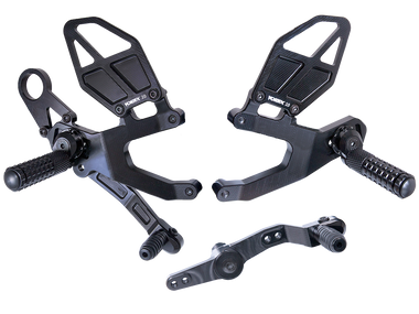 Vortex Kawasaki Ninja ZX-4RR Rearsets: MOTO-D Racing