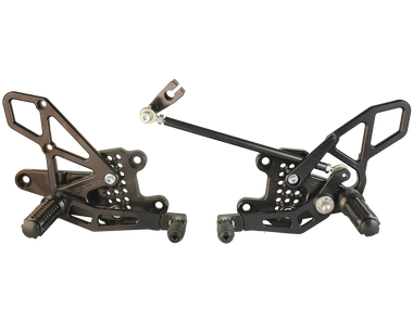 Vortex Kawasaki ZX-6R Rearsets (13-18): MOTO-D Racing