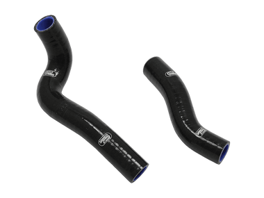 Samco Radiator Hose Kit Kawasaki ZX-10R (06-07) (Black): MOTO-D Racing