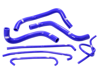 Samco Radiator Hose Kit Kawasaki ZX-10R (2021+) (Blue): MOTO-D Racing