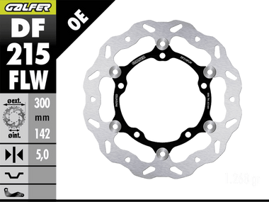mgverkaFAZZ新品 Galfer Kawasaki Z 650 / RS Front Brake 300mm Floating Wave