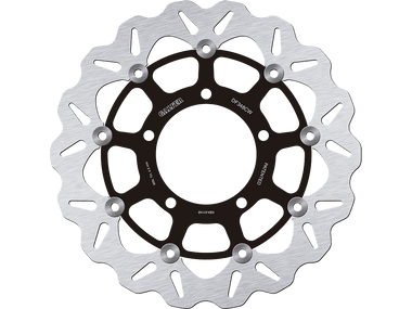 宇崎日新　LONG RANGE ロングレンジ メバル 輝1009 Galfer Kawasaki Ninja ZX-10R Front Brake 300mm Floating Wave Rotor