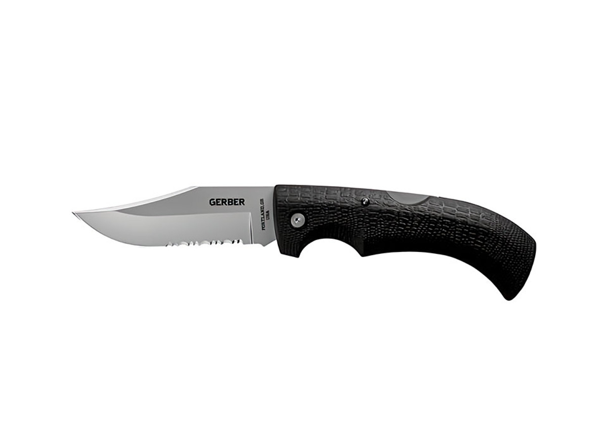 Gator Knife - Clip Point, Serrated Gator Knife - Clip Point, Serrated