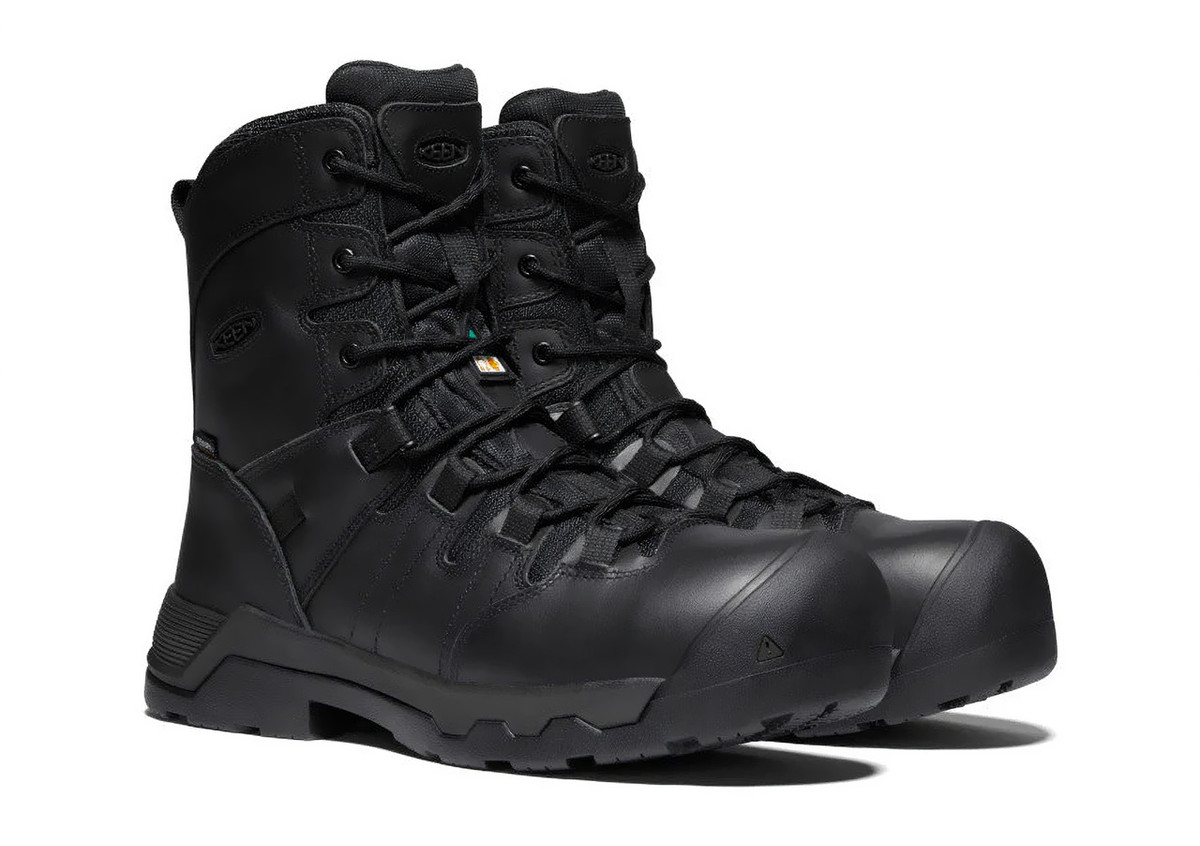 Men's CSA OSHAWA 8" Waterproof Side Zip Duty Boot , Black Men's CSA OSHAWA 8" Waterproof Side Zip Duty Boot , Black