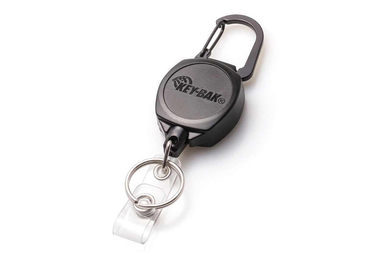 KEY-BAK Sidekick Carabiner Retractors, 24" Kevlar Cord, Pac KEY-BAK Sidekick Carabiner Retractors, 24" Kevlar Cord, Pac