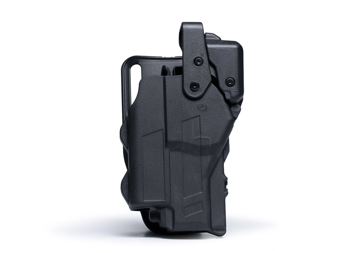Rapid Force Level 3 Duty Holster, Mid Ride Belt Slide, Sig P320 Full Size 9mm/.40 Cal/M17/XFull, Sig P320 Compact/Carry 9 mm/.40 Cal/M18/XCarry, Compact Light