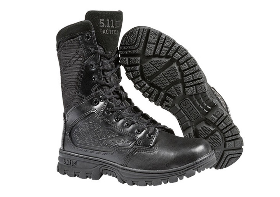 EVO 8" Boot With Side Zip, Black *Discontinued*