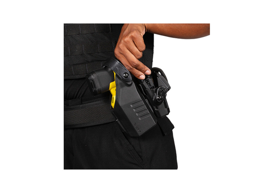 Taser 7 Holster, Safariland, RH+Cart Carrier