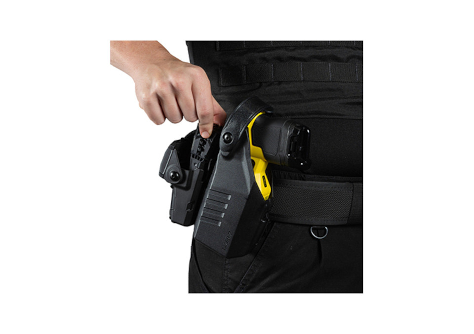 Taser 7 Holster, Safariland, RH+Cart Carrier