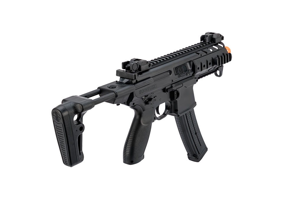 Air MPX / P226 Airsoft Spring Powered PDW And Pistol Kit (Color