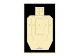 Official USPSA/IPSC Combat Target, Light Paper
