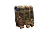 Triple Pistol Mag Pouch, Velcro Flap