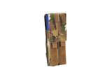 Double Sub Gun Mag Pouch With Tuck Strap, Velcro Flap