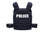 Active Shooter Steel Plate Carrier, With ID Panels
