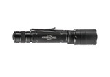 Every Day Carry Tactical, 6V, Dual Stage 5/1200 Lumens, White LED, Aluminum Black Type III Anodized, Tactical Switch