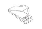 Posse Box CHP-50 Cite Book Caddy, Black Vinyl