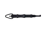 Carbon Fiber ProGrip Swivel Handcuff Key, Black