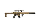 Sig MCX Air Rifle Scoped, FDE (Pellet)