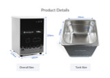 2L Ultrasonic Cleaning System With Basket