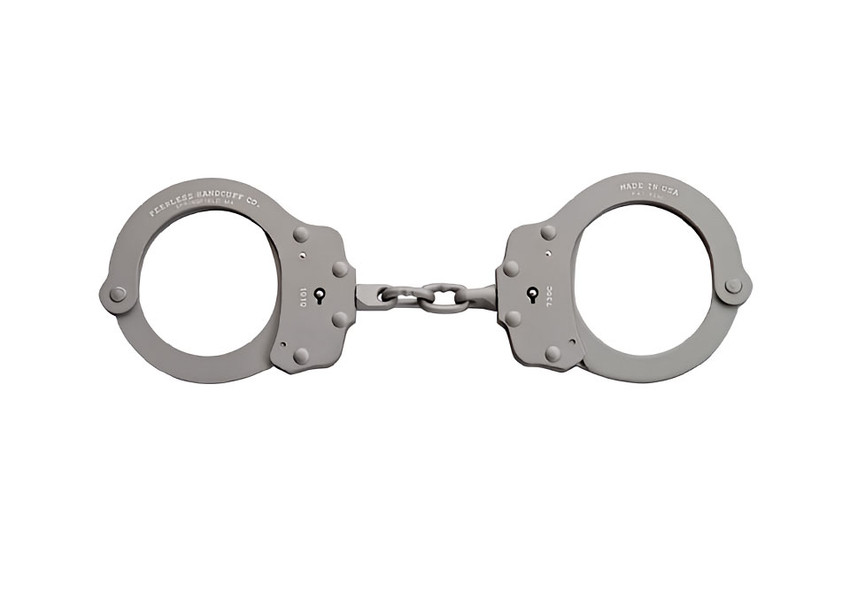 Superlite Chain Link Handcuff, Gray Finish, Model 730CS