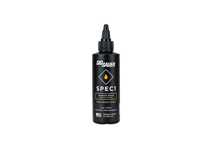 Spec1, 4 oz Premium Blend, Synthetic Firearm Lubricant