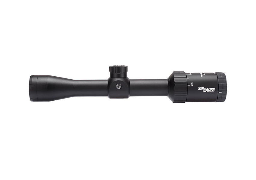 Whiskey3 Scope, 4-12X40mm, 1 In, SFP, Quadplex Reticle, 0.25 MOA Adj