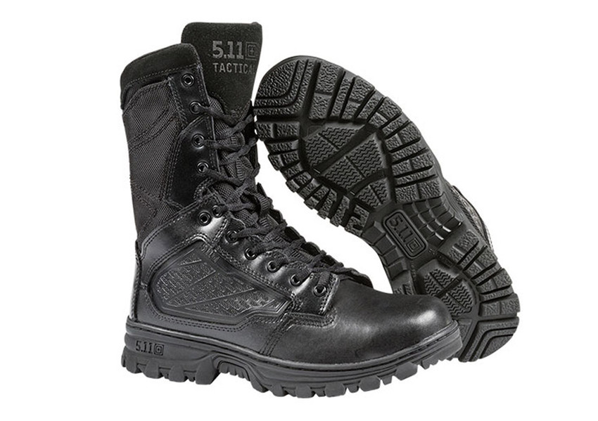 EVO 8" Boot With Side Zip, Black *Discontinued*