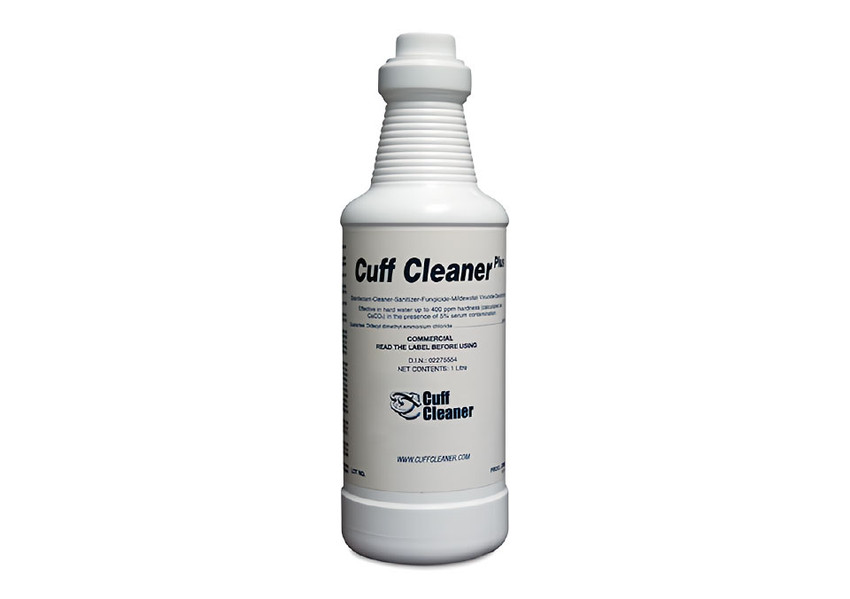 Cuff Cleaner Plus, Cleaning & Disinfecting Solution 1L Bottle