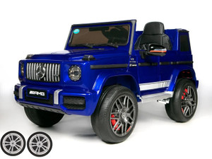 Set of Replacement Front Wheels for 12V Shiny Version XL G63 G-Class