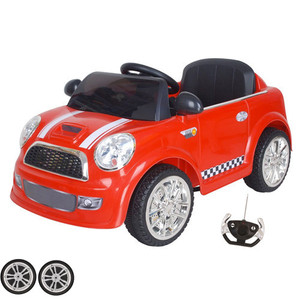 Set of Replacement Front Wheels for 12v Micro Mini Cooper Style Car