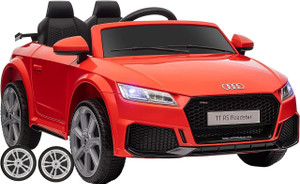 Set of Replacement Front Wheels for 12v Shape Audi Quattro TTRS Car