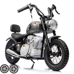 Set of Replacement Front Wheels for 24v Chopper Style Motorcycle