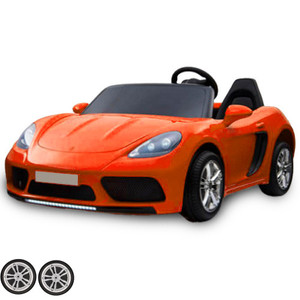 Set of Replacement Front Wheels for 24v Oversized Super Porsche Style Car
