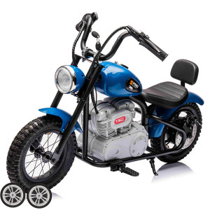 Set of Replacement Front Wheels for 24v Retro Chopper Motorcycle