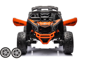 Set of Replacement Rear Wheels for 24v UTV Wide CAN AM Maverick Buggy