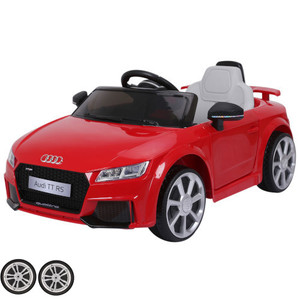 Set of Replacement Front Wheels for 6V Audi TTRS Car