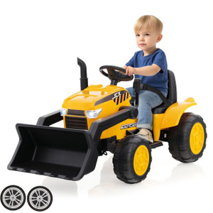 Set of Replacement Rear Wheels for CAT Style 12v Electric Digger Front