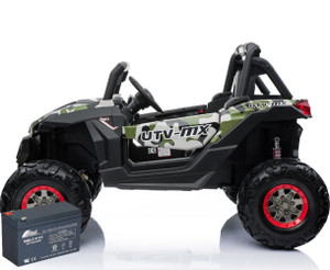 Replacement Spare 12v Battery for Camo 3-Speed A Off-Road Style UTV