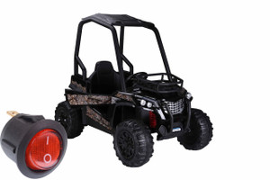 Replacement On/Off Switch for Camo Fully Loaded 24v UTV High Buggy