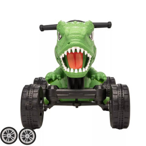 Set of Replacement Front Wheels for Dinosaur Jurassic 6v Quad