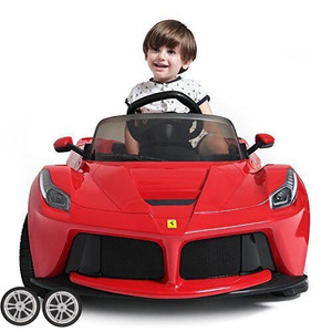 Set of Replacement Front Wheels for Ferrari 12v LaFerrari Supercar