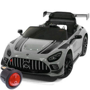 Replacement On/Off Switch for Midnight Grey Mercedes AMG GT3 12v Car