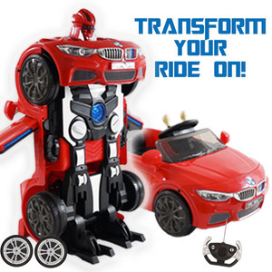 Set of Replacement Rear Wheels for Optimus Prime Transformers Style 12v Robot Car