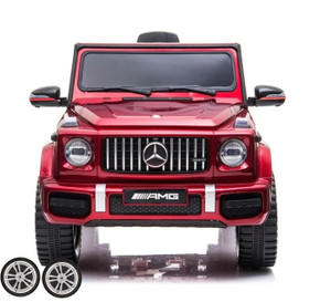 Set of Replacement Rear Wheels for Shiny Version XL 12V G63 G-Wagon