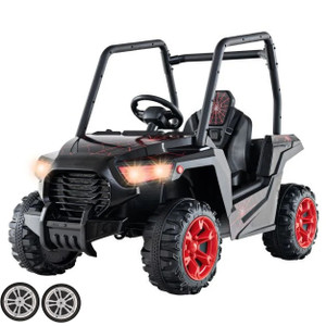 Set of Replacement Rear Wheels for Spidey Web 24v Off Road UTV Roll Cage