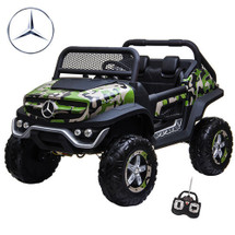 Camo Pattern 12v Mercedes Unimog Mega Jeep
